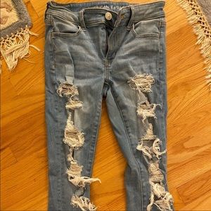 AE Cropped jeans. 4Long